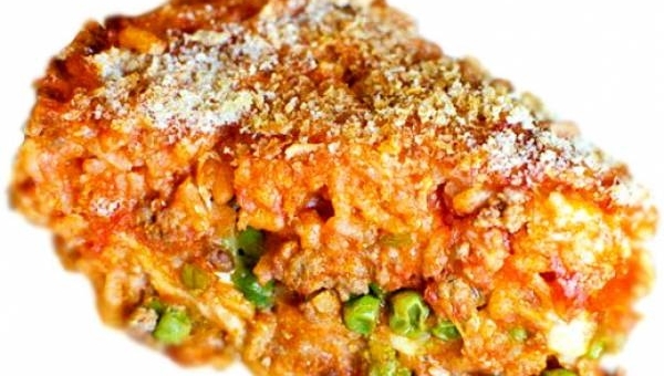 Il sartù di riso alla napoletana