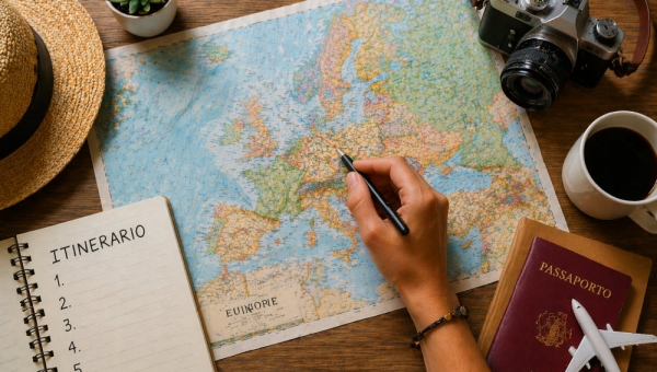 Pianificare itinerario viaggio
