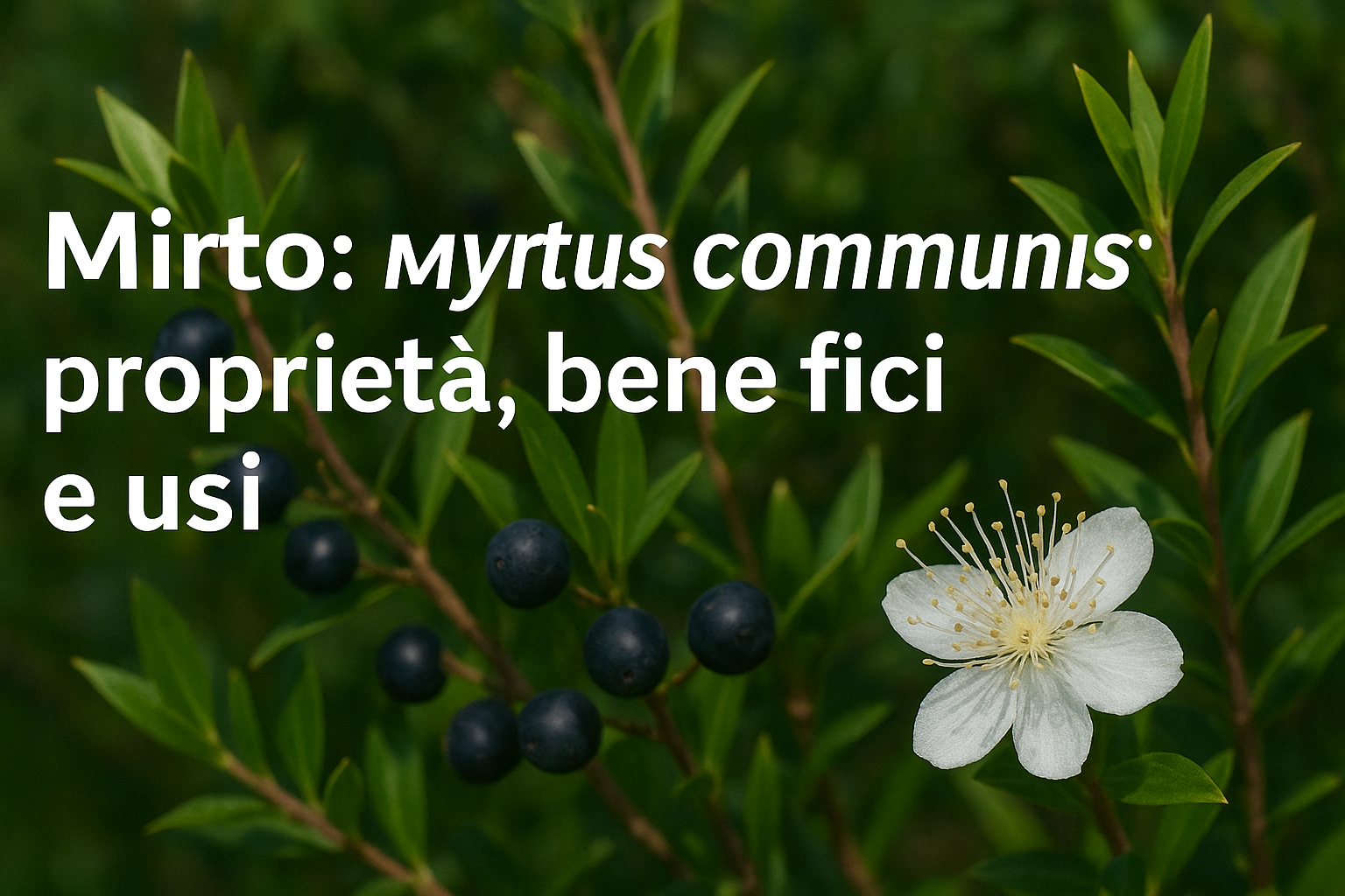 Mirtillo, Proprietà, Benefici e usi