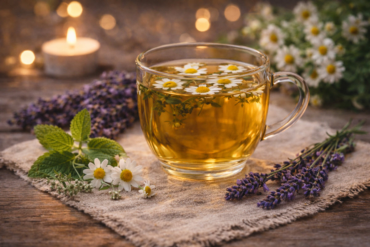 tisane rilassanti per favorire il sonno naturale