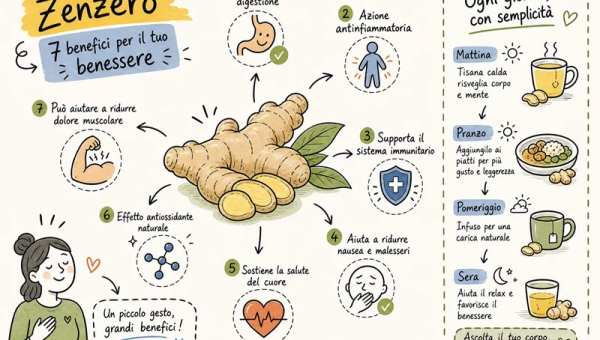 Benefici dello zenzero