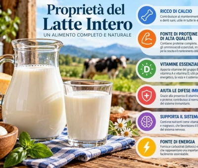 Proprietà latte intero