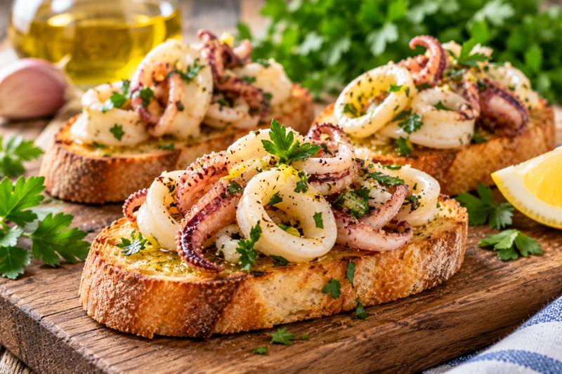 Crostini di Calamari