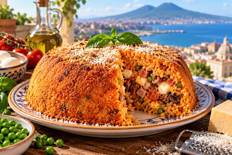 Il sartù di riso alla napoletana