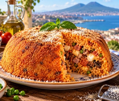 Il sartù di riso alla napoletana